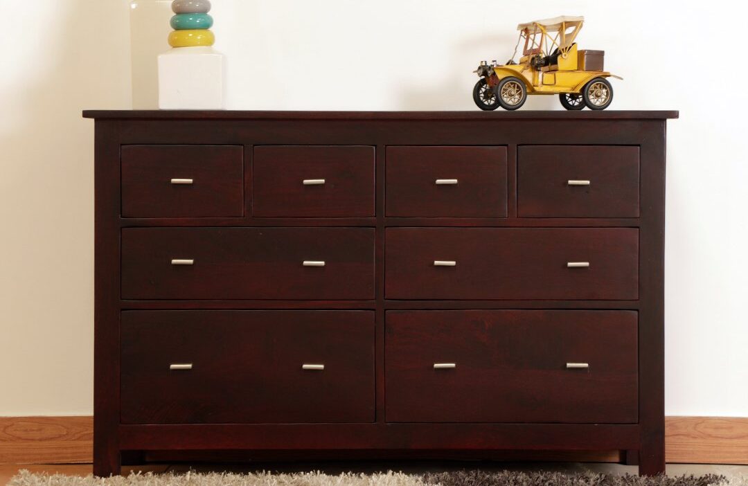 pipercrafts sheesham wood chest of drawer (4)