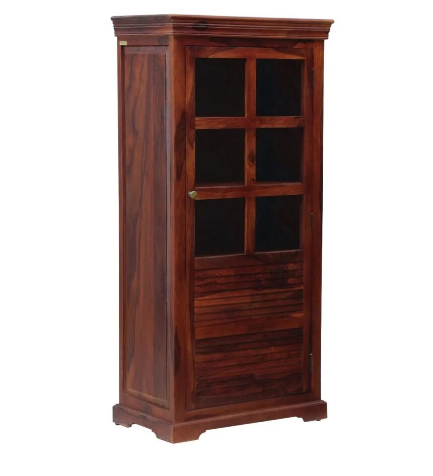 Pipercrafts Yong Book Case Wooden, Display Shelf Wooden, Book Shelf ...